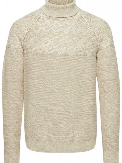 Jersey Punto Blend Cuello Alto Crockery 4645