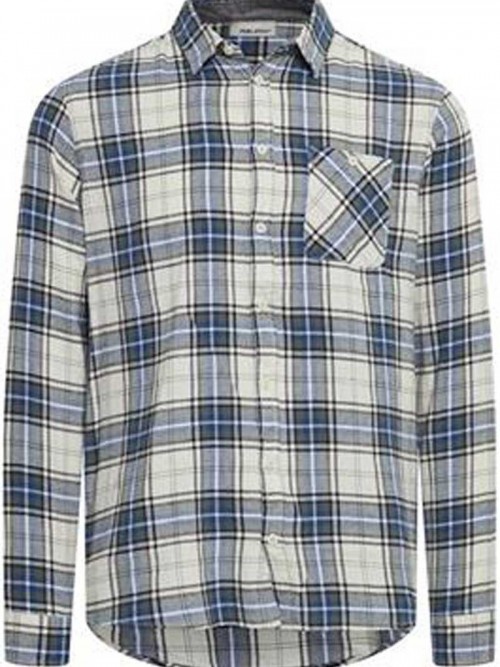 Camisa Blend Manga Larga True Blue 4325
