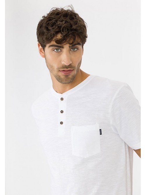 Camiseta Tiffosi 10043676 Brian 001 Blanco