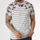 Camiseta manga corta Indicode Ilbo Offwhite