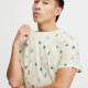 Camiseta Blend 20716518 All Over Print Cloud Cream