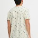 Camiseta Blend 20716518 All Over Print Cloud Cream
