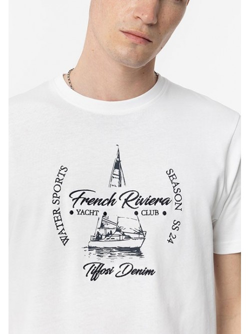 Camiseta Tiffosi Emery Blanca