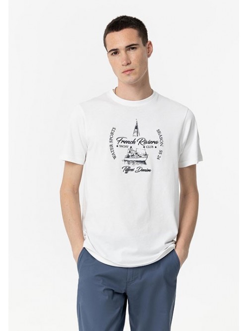 Camiseta Tiffosi Emery Blanca