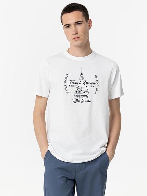 Camiseta Tiffosi Emery Blanca