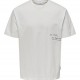 Camiseta M/C Only and Sons Aaron Cloud Dancer 22030568