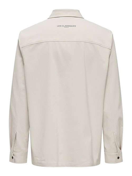 Sobrecamisa Only and Sons OnsLes Classiques Silver Lining