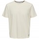 Camiseta M/C Only and Sons OnsMichi Life Reg Antique White