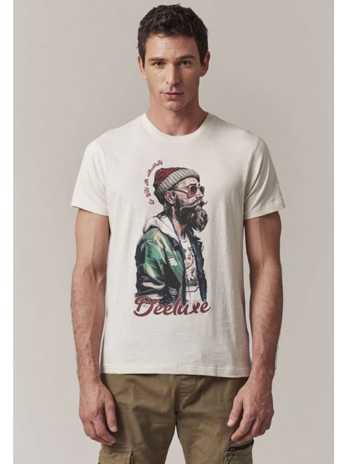 Camiseta M/C Deeluxe Hipster Light Grey Camiseta M/C Deeluxe Hipster Light Grey