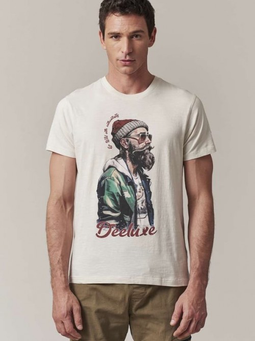 Camiseta M/C Deeluxe Hipster Light Grey