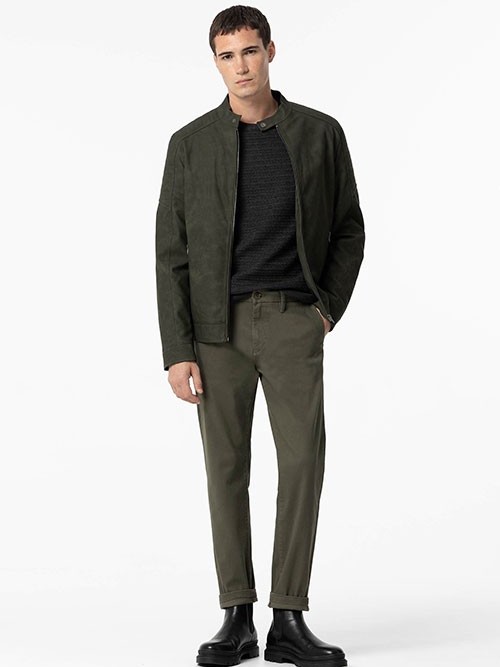 Pantalon Chino Tiffosi H79 Slim Fit Verde
