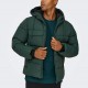 Cazadora Only and Sons OnsElijah Pckt Hood Darkest Spruce