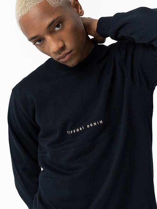 Sudadera cuello redondo Tiffosi Cash Azul Marino