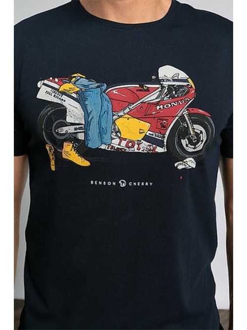 Camiseta M/C Benson and Cherry Taiga Marine Camiseta M/C Benson and Cherry Taiga Marine