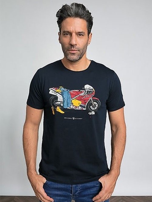 Camiseta M/C Benson and Cherry Taiga Marine