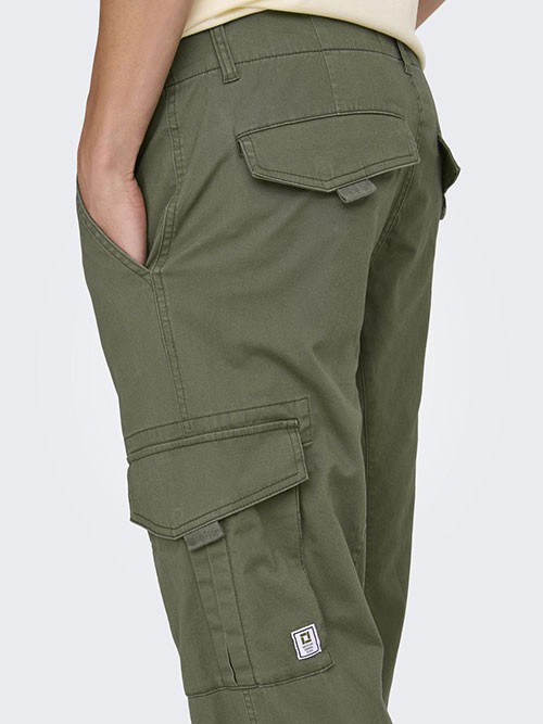 Pantalon Cargo Only and Sons OnsDean Life Tepered Lichen Green
