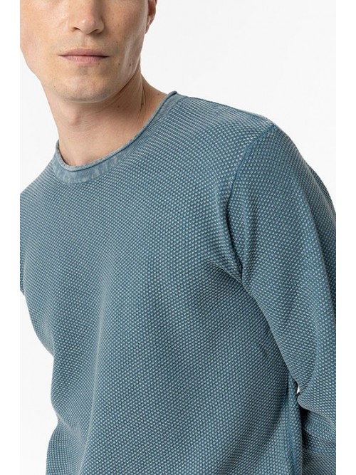 Jersey fino Tiffosi Wallace 10060118 Blue Mirage