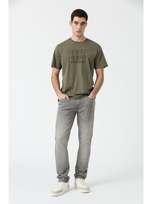 Pantalon Vaquero Tiffosi Leo 237 Denim Grey