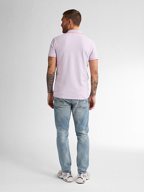 Polo M/C Petrol Industries M-ROS-POL003 4111 Lilac Grey