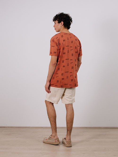 Camiseta M/C Indicode InAmsterdam Baked Clay