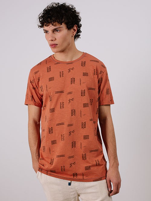 Camiseta M/C Indicode InAmsterdam Baked Clay