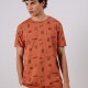 Camiseta M/C Indicode InAmsterdam Baked Clay