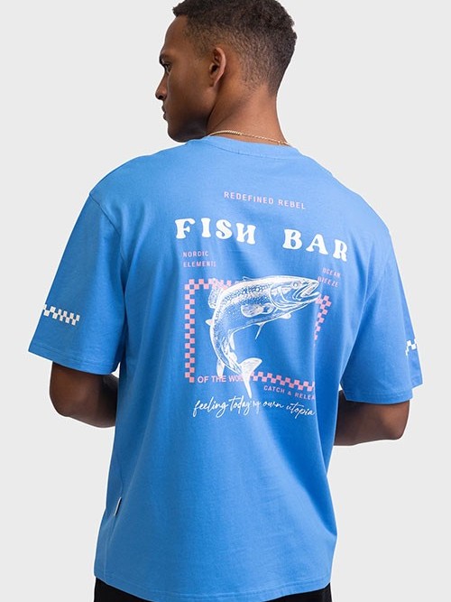 Camiseta M/C Redefined Rebel Jordan Boxy Fit French Blue