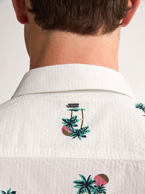 Camisa M/C Petrol Industries SIS426 Chalk White