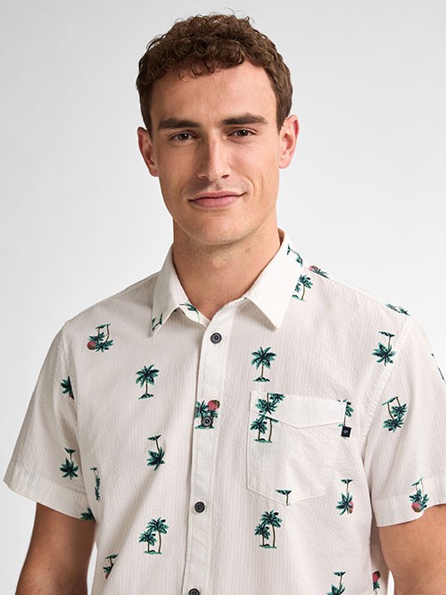Camisa M/C Petrol Industries SIS426 Chalk White