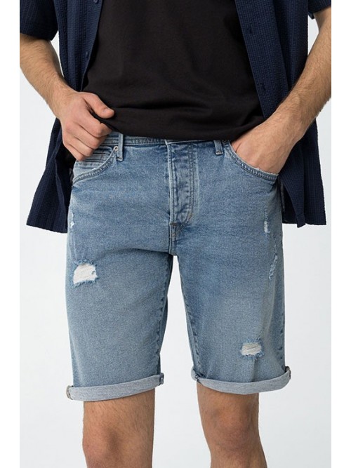 Pantalon Corto Vaquero con rotos Tiffosi 10059967 Denim Blue Pantalon Corto Vaquero con rotos Tiffosi 10059967 Denim Blue