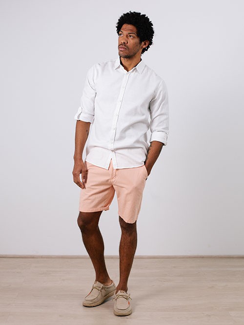 Pantalon Corto Chino Indicode InConwayne Papaya