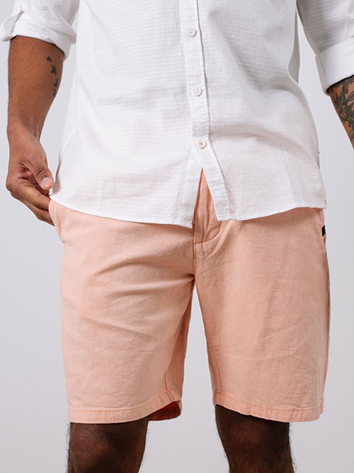 Pantalon Corto Chino Indicode InConwayne Papaya