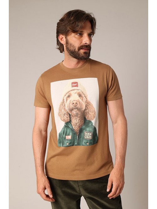 Camiseta Deeluxe Cabo Mocha Camiseta Deeluxe Cabo Mocha