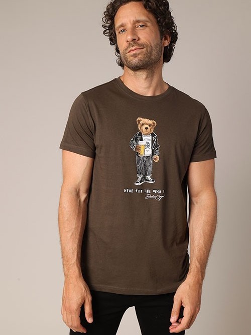 Camiseta Deeluxe BeBear Khaki