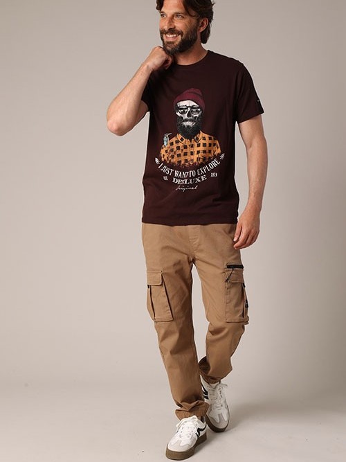 Camiseta Deeluxe Tellson Walnut