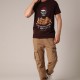 Camiseta Deeluxe Tellson Walnut Camiseta Deeluxe Tellson Walnut