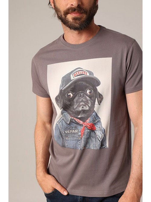 Camiseta Deeluxe Pepere Grey Camiseta Deeluxe Pepere Grey