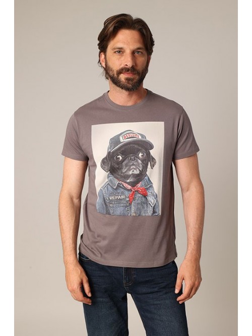 Camiseta Deeluxe Pepere Grey Camiseta Deeluxe Pepere Grey