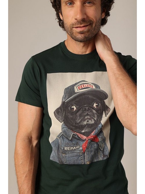 Camiseta Deeluxe Pepere Emerald Camiseta Deeluxe Pepere Emerald