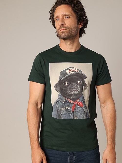 Camiseta Deeluxe Pepere Emerald