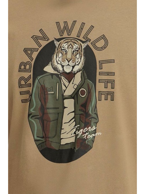 Camiseta M/C Blend 20718605 Kibe Sepia Tint Camiseta M/C Blend 20718605 Kibe Sepia Tint