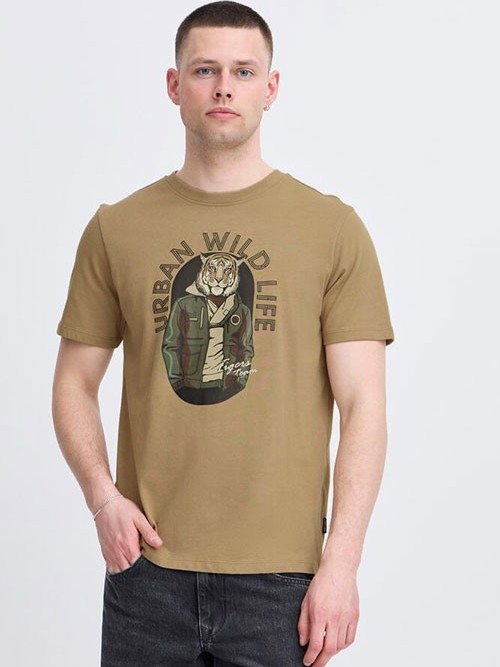 Camiseta M/C Blend 20718605 Kibe Sepia Tint