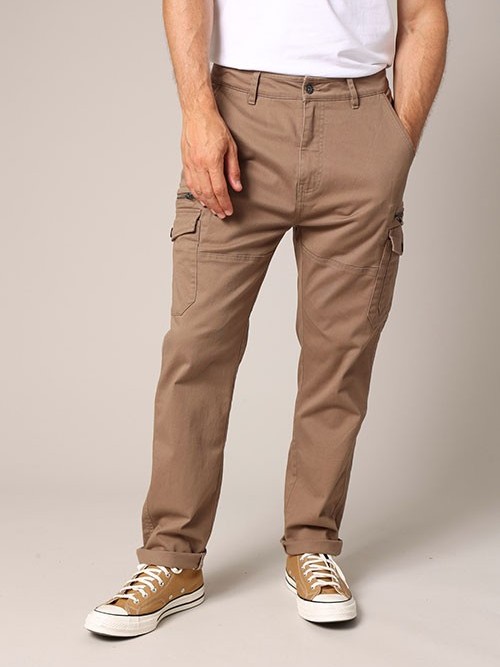 Pantalon Cargo Deeluxe Danason Light Taupe