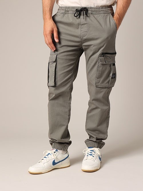 Pantalon Cargo Deeluxe Monroe Ash Green