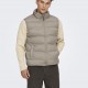 Chaleco Only and Sons Union Seamless Desert Taupe
