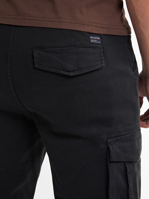 Pantalon Cargo Petrol Industries TRO584 Deep Black