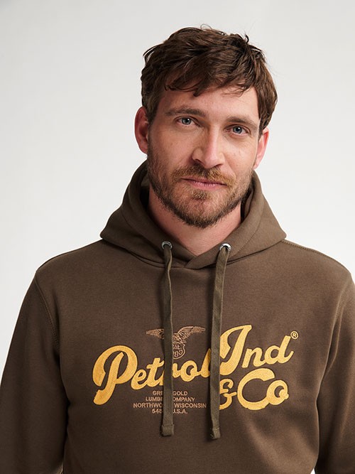 Sudadera Petrol Industries SWH353 Mud Sudadera Petrol Industries SWH353 Mud
