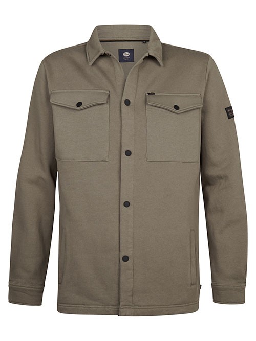 Chaqueta Sudadera Petrol Industries SWC341 Mossy Stone