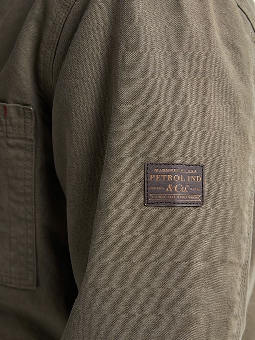 Cazadora Petrol Industries JAC003 Army Green