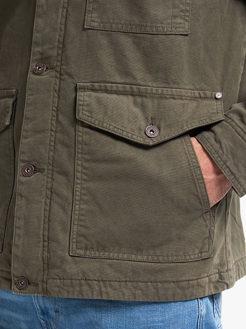 Cazadora Petrol Industries JAC003 Army Green